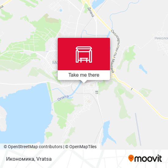 Икономика map