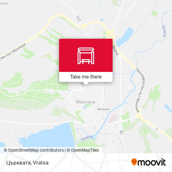 Църквата map