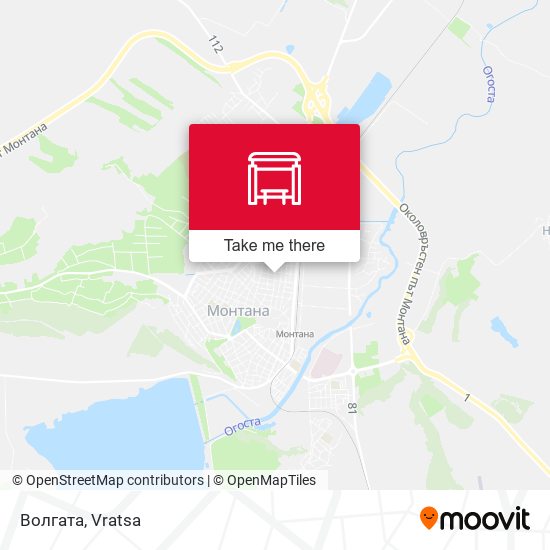 Карта Волгата