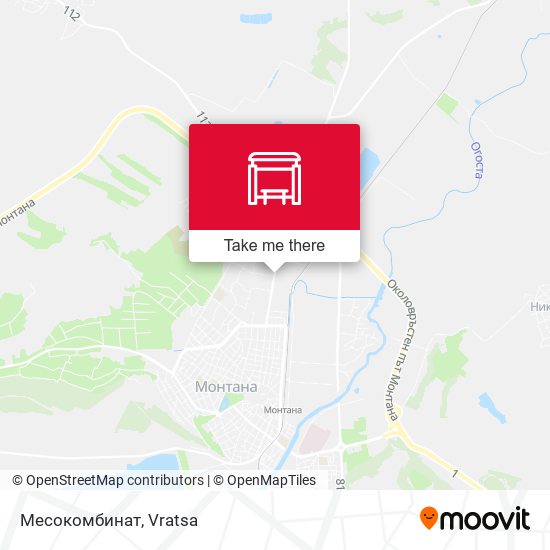 Месокомбинат map