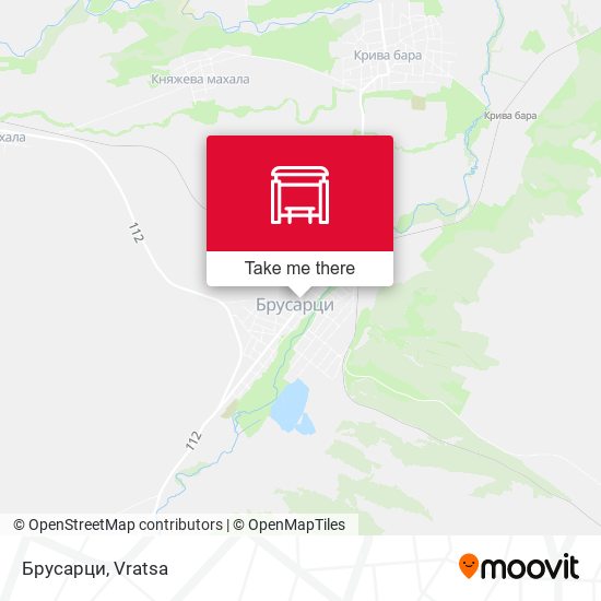Карта Брусарци