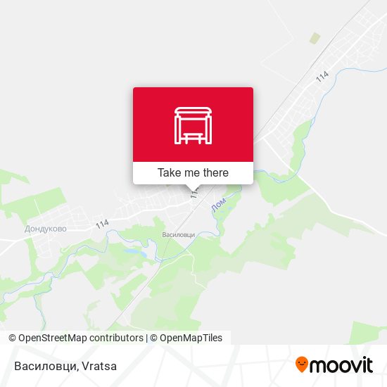 Карта Василовци