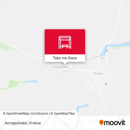Карта Аспарухово