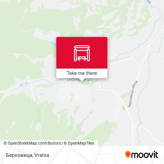 Карта Берковица