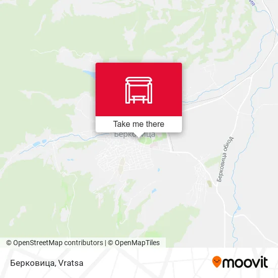 Карта Берковица