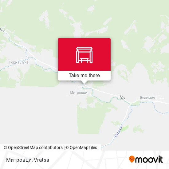 Карта Митровци