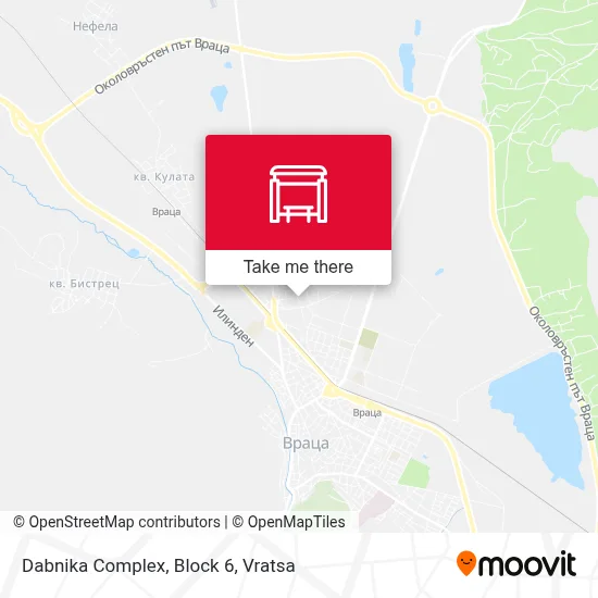 Dabnika Complex, Block 6 map