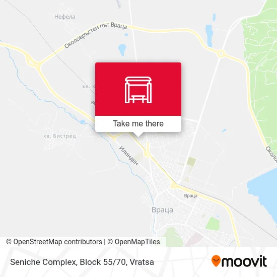 Seniche Complex, Block 55/70 map
