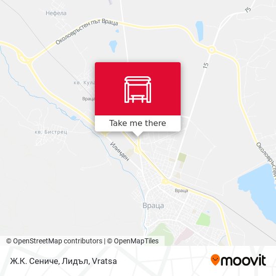 Ж.К. Сениче, Лидъл map