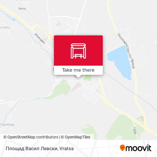 Площад Васил Левски map