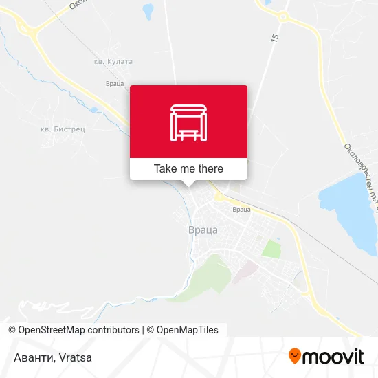 Карта Аванти