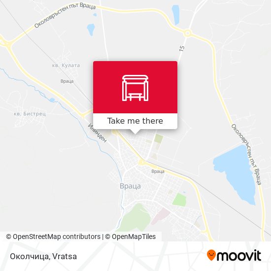 Околчица map