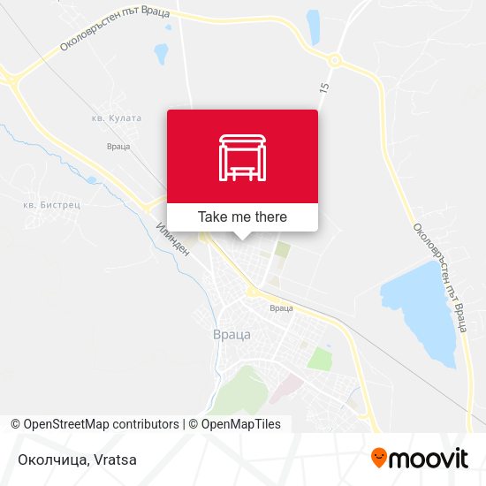 Карта Околчица