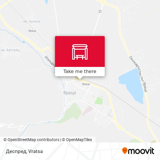 Деспред map