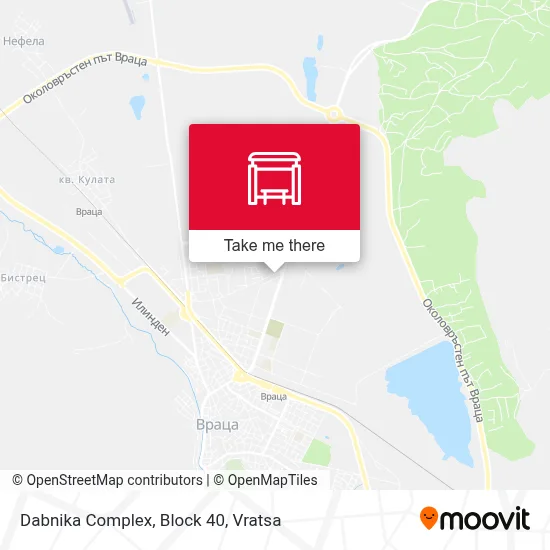 Dabnika Complex, Block 40 map