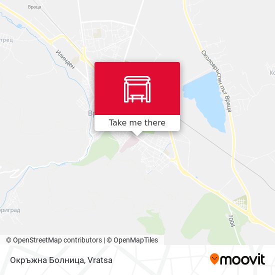 Окръжна Болница map