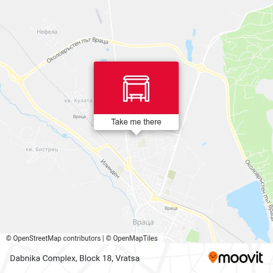 Dabnika Complex, Block 18 map