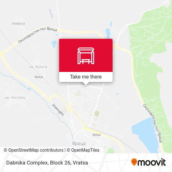 Dabnika Complex, Block 26 map