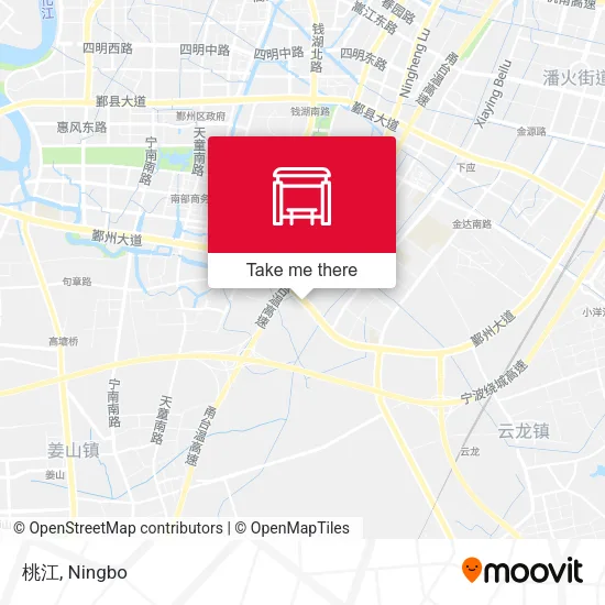 桃江 map