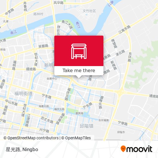 星光路 map