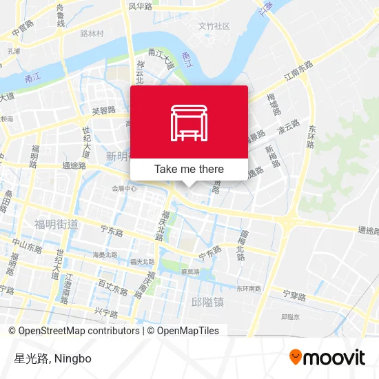 星光路 map
