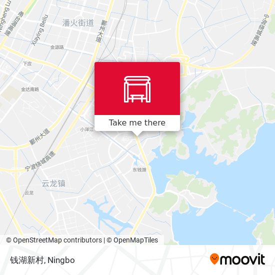 钱湖新村 map