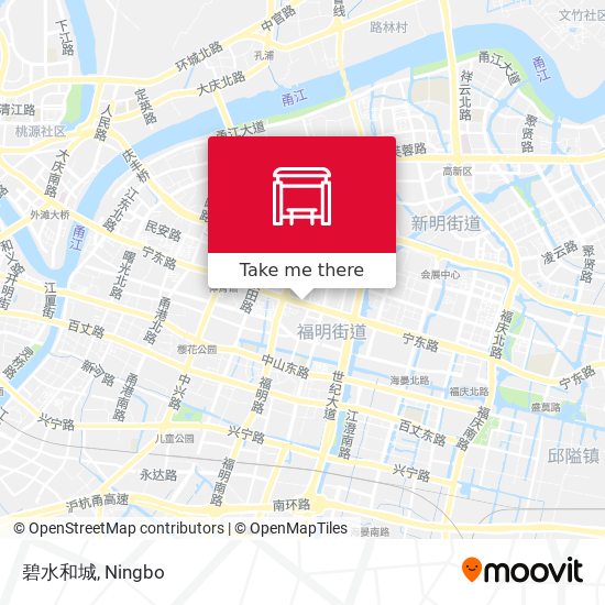 碧水和城 map