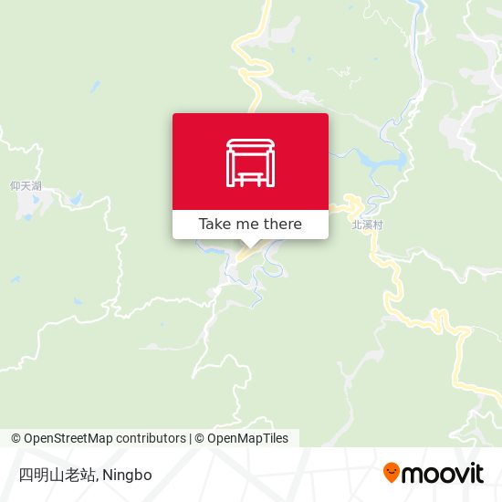 四明山老站 map