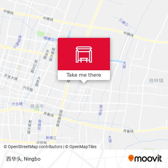 西华头 map