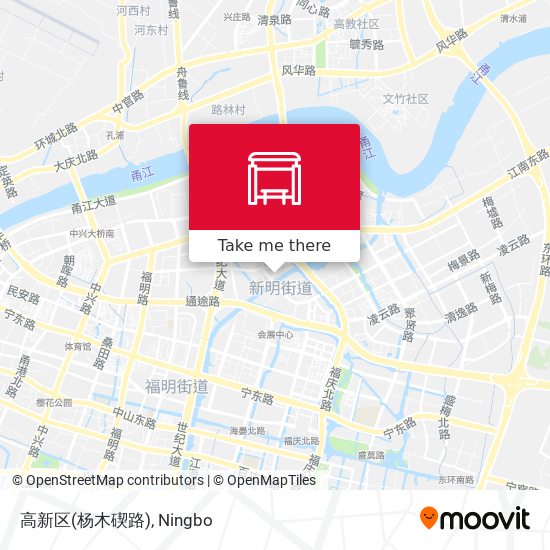 高新区(杨木碶路) map