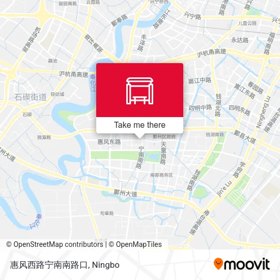 惠风西路宁南南路口 map