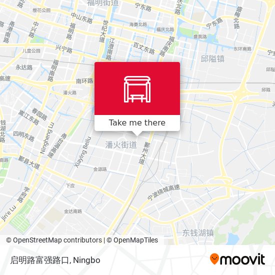 启明路富强路口 map