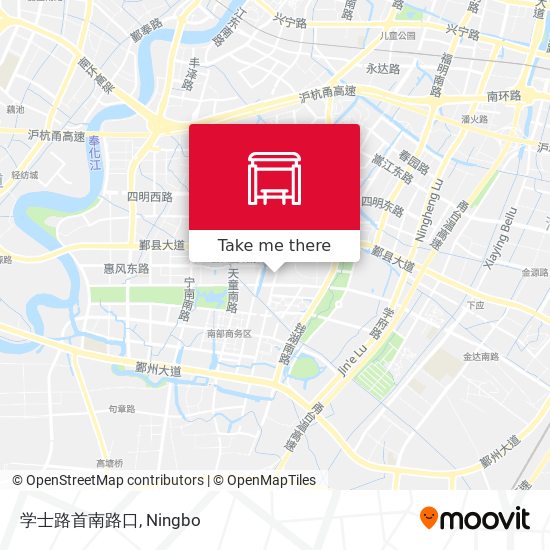 学士路首南路口 map