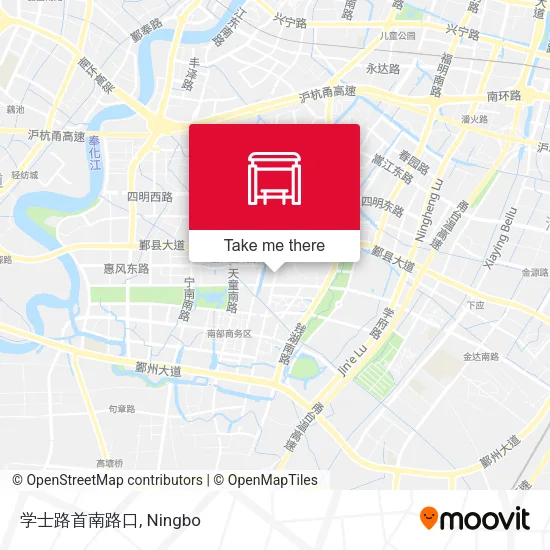 学士路首南路口 map