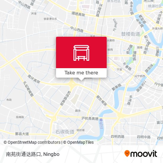 南苑街通达路口 map