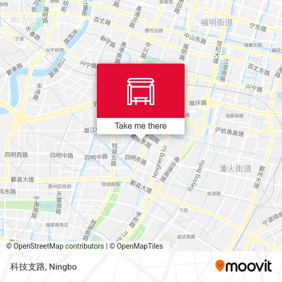 科技支路 map