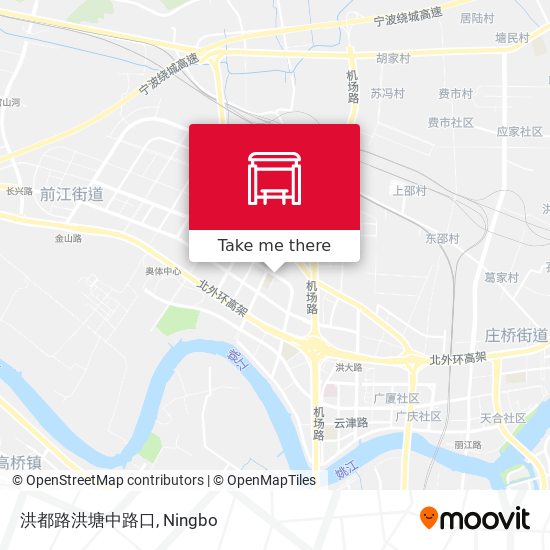 洪都路洪塘中路口 map