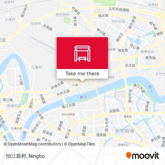 怡江新村 map