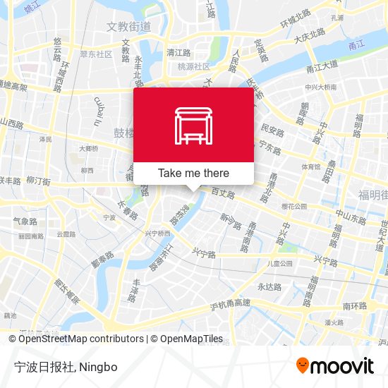 宁波日报社 map