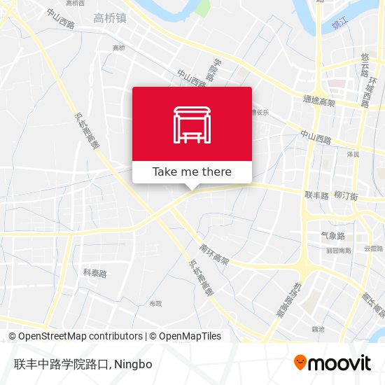 联丰中路学院路口 map