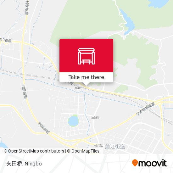 夹田桥 map