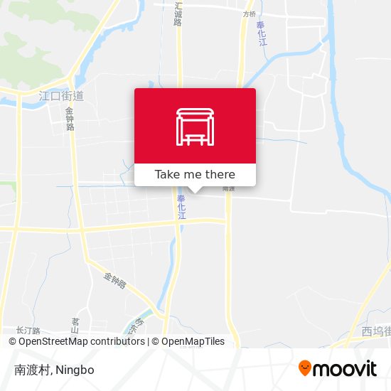南渡村 map