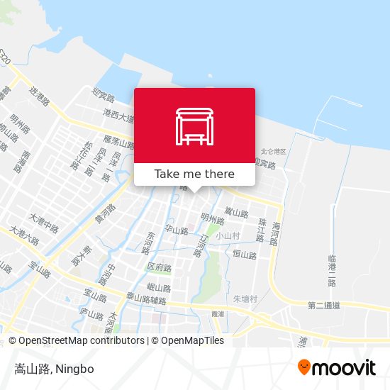 嵩山路 map