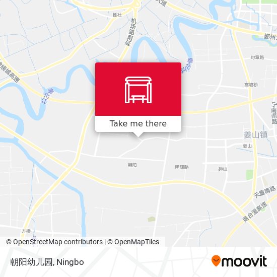 朝阳幼儿园 map