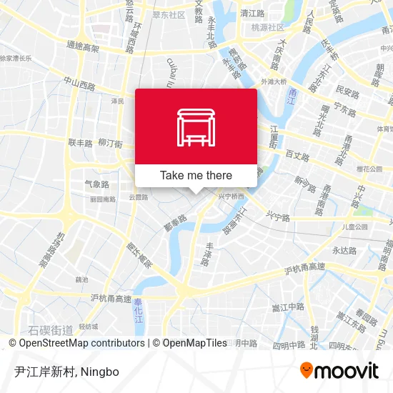 尹江岸新村 map