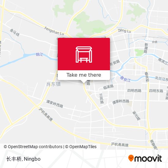 长丰桥 map