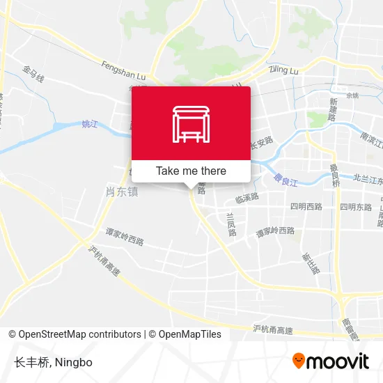 长丰桥 map