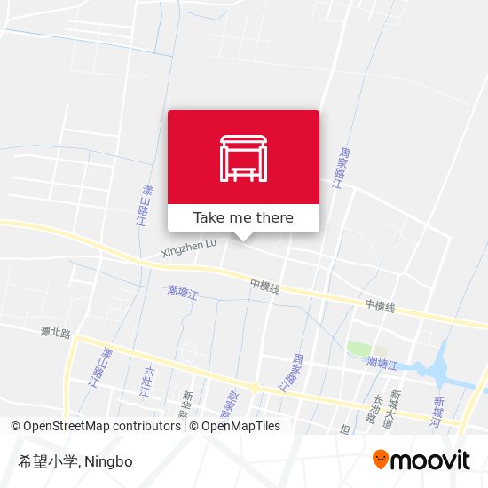 希望小学 map