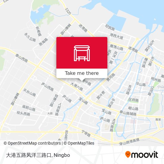大港五路凤洋三路口 map