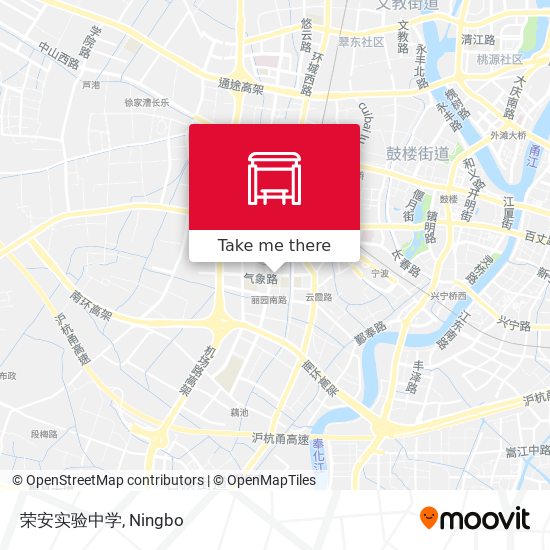 荣安实验中学 map